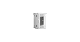 Напольный шкаф NETLAN 19", 18U, стеклянная дверь, цельнометаллические стенки, Ш600хВ974хГ600мм, в разобранном