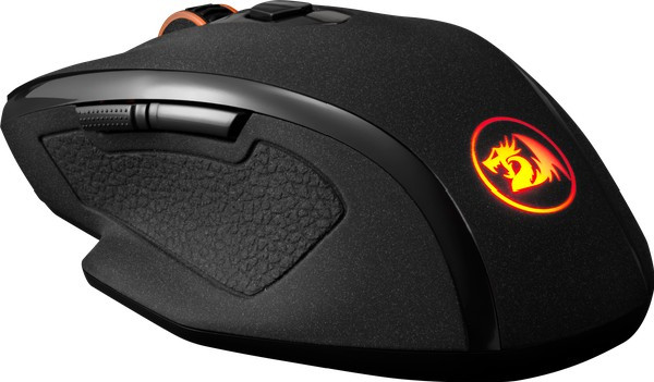 Mouse Gaming Laser Redragon Tiger2 M709-1, 3200dpi, 6 прогр кн, 1.8м, RGB, USB