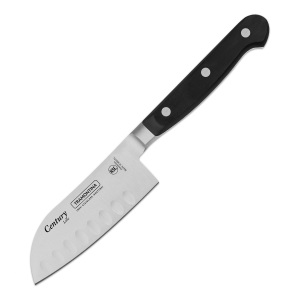Бразилия Нож Century 102мм/220мм кухонный Сантоку черный - фото 1 - id-p107486990