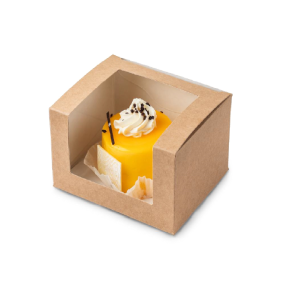 OSQ (Doeco) Упаковка для пирожного/десертов 13,0х11,0х8,0см OSQ Solo show box - фото 1 - id-p107488026