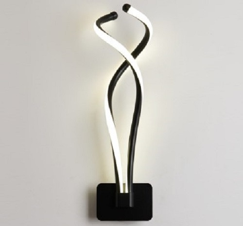 Настенный светильник LU LED 6214 трехцветный черный, фото 1