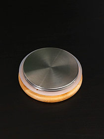 Крышка для чайника «ЭКО», d=8,1 см (7 см), бамбук, металл