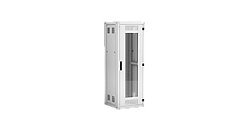 Напольный шкаф NETLAN 19", 33U, стеклянная дверь, цельнометаллические стенки, Ш600хВ1641хГ600мм, в разобранном