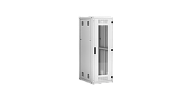 Напольный шкаф NETLAN 19", 33U, стеклянная дверь, цельнометаллические стенки, Ш600хВ1641хГ800мм, в разобранном