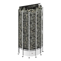 Печь-каменка TOWER TH12 180NS WL P вертикальная, пристенная, (без пульта) Sawo