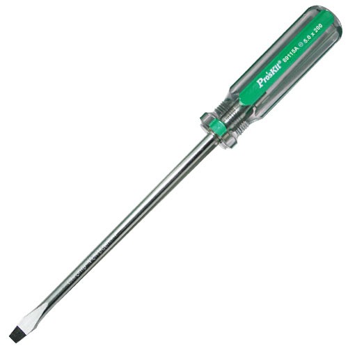 Отвертка шлицевая -5.0х200мм Pro'sKit 89115A