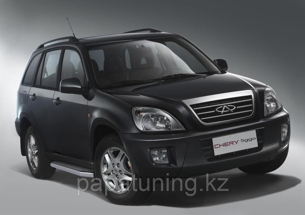 Пороги подножки Premium Chery Tiggo T11 2006-2014 - фото 2 - id-p103840752