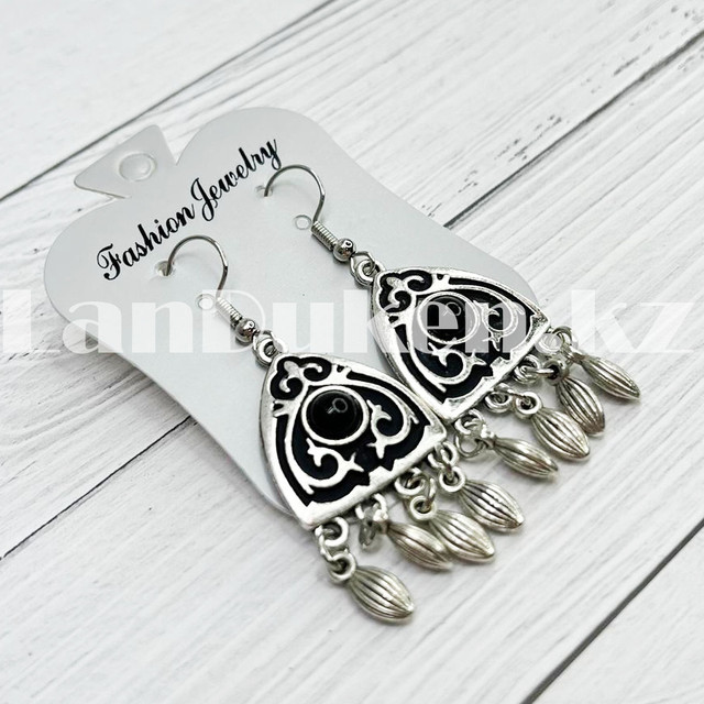 серьги с орнаментом ser'gi s ornamentom