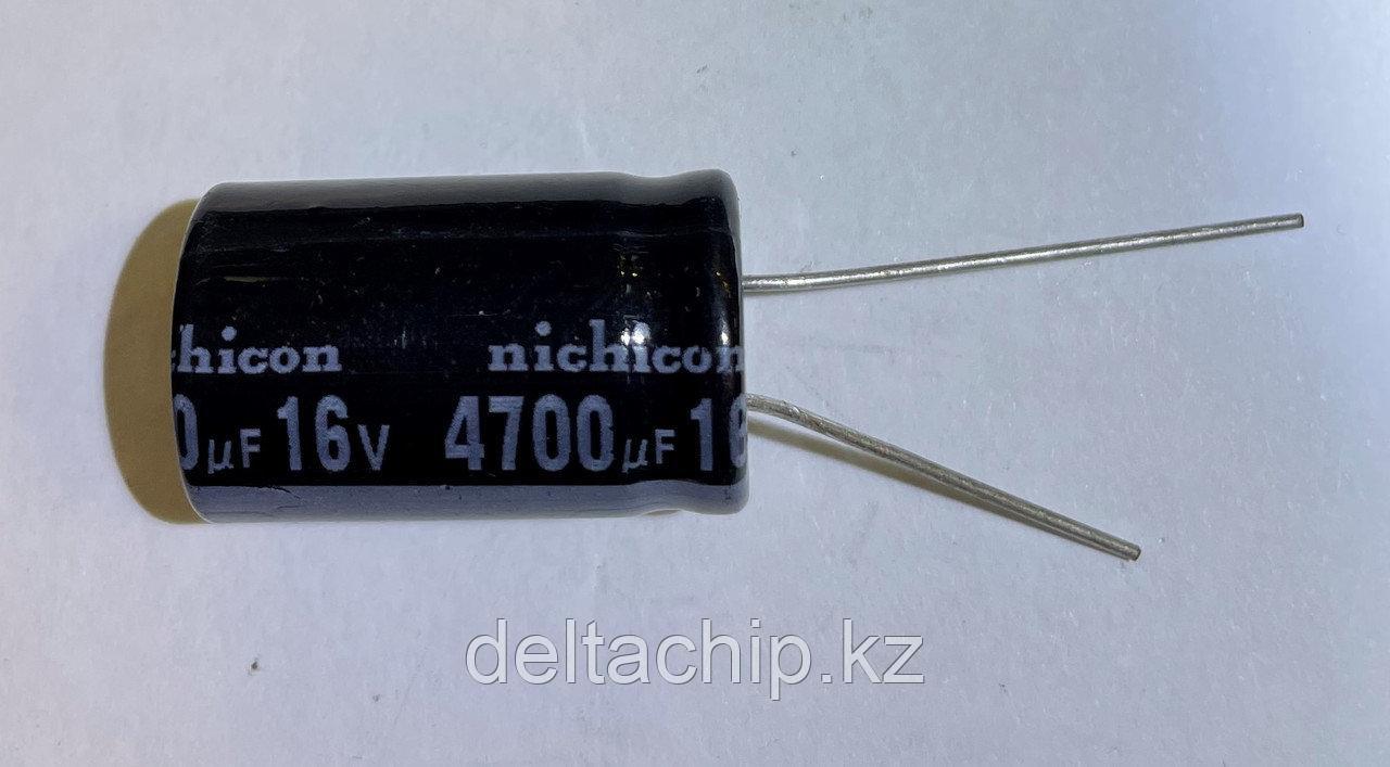 Конденсаторы алюминевые электролитические 4700UF 16V 105C 16.0X25.0 SH016M4700B7F-1625 Yageo