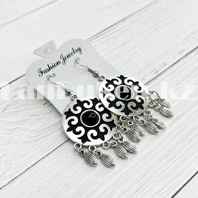 серьги с орнаментом ser'gi s ornamentom
