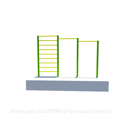 Двухсекционный турник с лестницей 8601-0202-0102 (id 107525737)