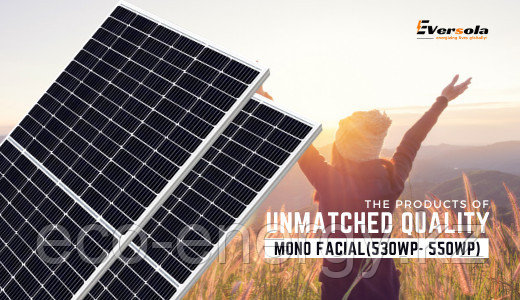 Солнечная панель 550 Вт, Eversola ES550M-Abc, монокристалл, HALF-CUT - фото 3 - id-p107524586