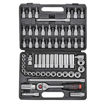 3/8" Набор инструмента с 6-гран. головками (61пр.)