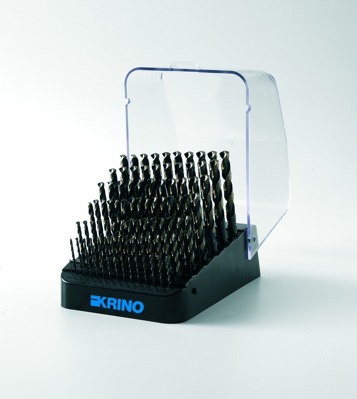 Krino Набор сверл HSS-G 1-10X0,1 (91пр.) в пластик.кейсе