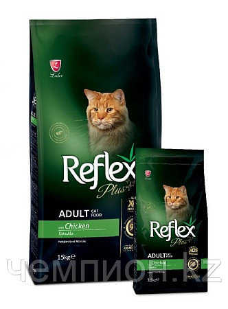 RFX-403 Reflex Plus Adult Chicken, корм для взрослых кошек с курицей, уп.15кг.