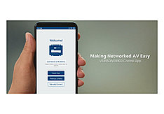Мобильное приложение для управления VE8900/VE8950  VE8900 / VE8950 Control App