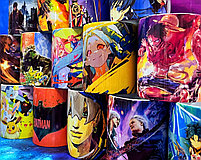 Кружки с принтами по разным тематикам, в ассортименте (цена 1 шт.), фото 2