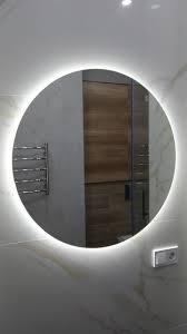 Круглое зеркало с контурной «парящей» LED-подсветкой - фото 1 - id-p107528703
