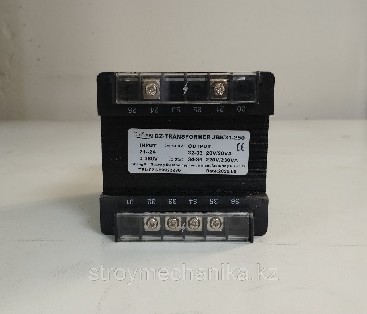 Понижающий трансформатор JBK31-250 для винтового компрессора, фото 1