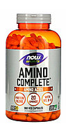 Амин қышқылдарының кешені. Now Foods, Sports, Amino Complete, 360 капсул