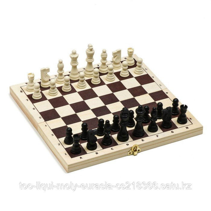 Шахматы "Классические" 30 х 30 см, король h-7.8 см, пешка h-3.5 см - фото 1 - id-p107529301