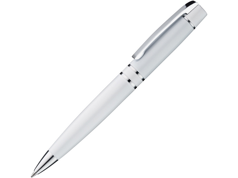 Ручка шариковая металлическая VIP, белый - фото 1 - id-p107529617