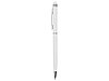 Ручка-стилус шариковая Jucy Soft с покрытием soft touch, белый, фото 3