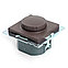 Выключатель диммирующий TRIAC (механизм), STEKKER GLS10-7106-04, 250V, 500W, серия Катрин, шоколад, фото 4