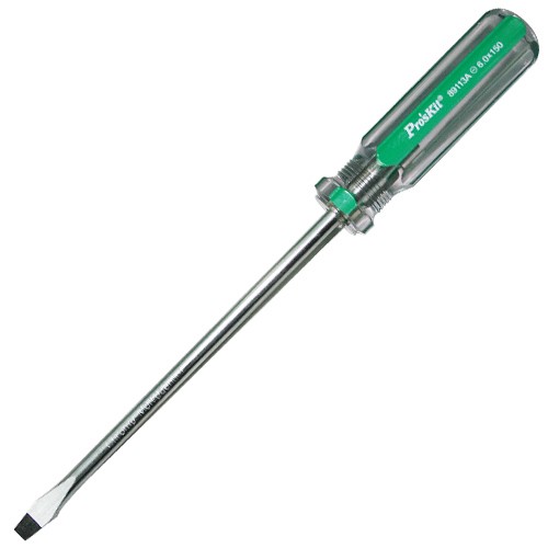 Отвертка шлицевая -6.0х150мм Pro'sKit 89113A