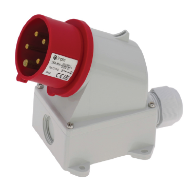 CA342 INPIN Вилка настенная 16A/400V/3P+N+E/IP44