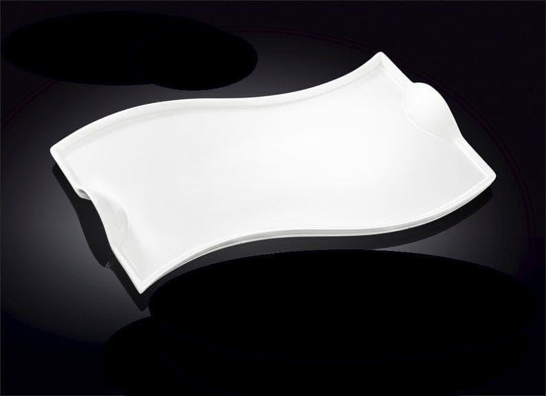 Блюдо прямоугольное 310*185мм с волнистыми краями Wilmax | 992577