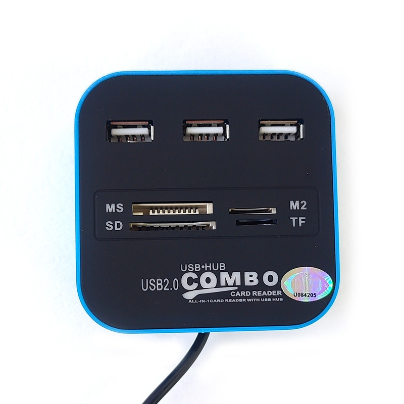 USB Хаб ViTi 3PUComboCR