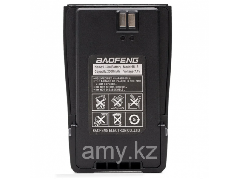 Аккумулятор BL-6 для рации Baofeng UV6