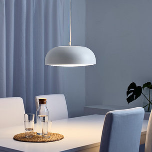 Светильник НИМОНЕ, цвет плафона: белый ИКЕА, IKEA, фото 2