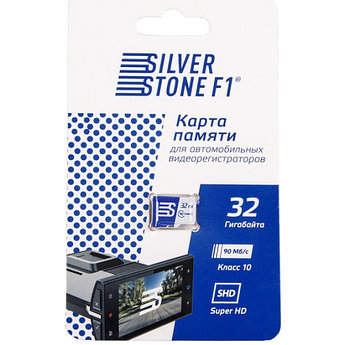 Карта памяти Silver StoneF1 micro SD 32 gb @10