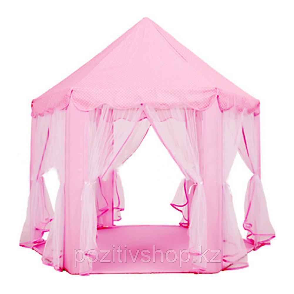 Детская игровая палатка шатер Принцесса 666 сиреневый - фото 10 - id-p107533796