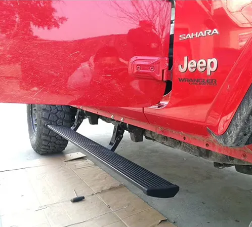 Электрические выдвижные пороги подножки для Jeep Wrangler JL 2017-2023