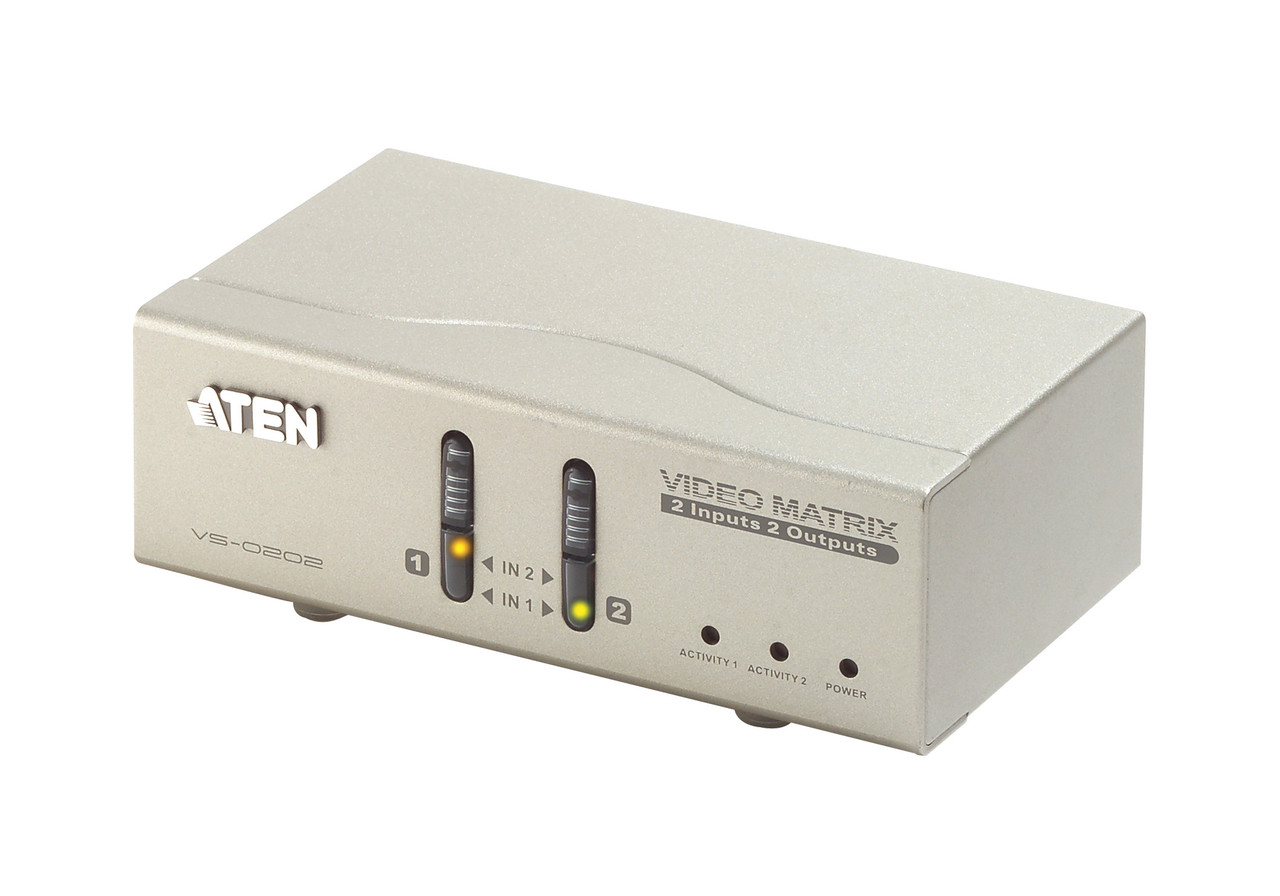 2х2 VGA и Аудио Матричный коммутатор VS0202 ATEN