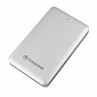 USB 3 SSD External 256Gb 2.5", Transcend StoreJet SJM500 for Mac, SATA, Silver