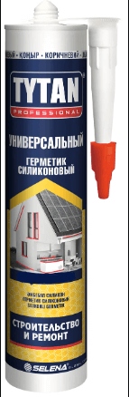 Универсальный Герметик Силиконовый Tytan 280ml коричневый