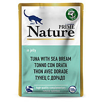 PRIME NATURE Пауч для кошек тунец с дорадо, 100 гр