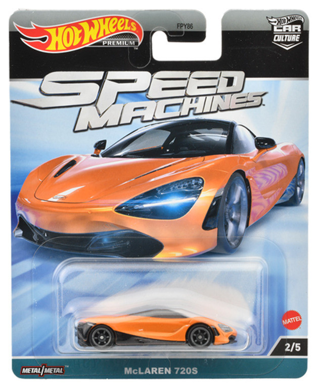 Hot Wheels Металлическая модель McLaren 720S HKC43, Хот Вилс Car Culture