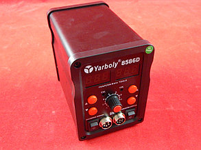 Станция паяльная Yarboly 8586D, 2 дисплея, черная, Set-B