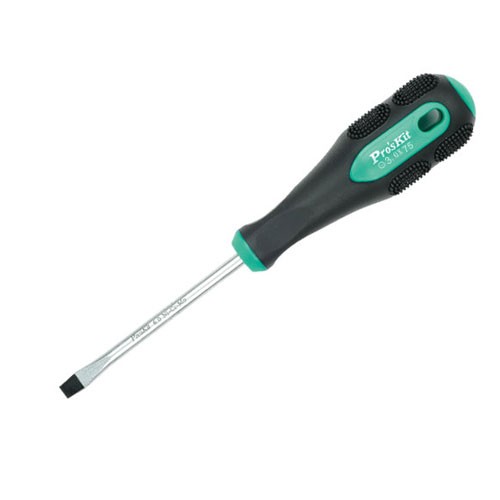 Отвертка шлицевая -3.0х75мм Pro'sKit 9SD-201A