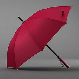 Зонтик Olycat С5 красный (защита от дождя и солнца)