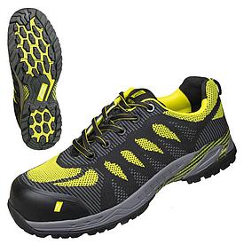 NITRAS 7413, защитные полуботинки класса защиты S1Р, композитный подносок, желтый/черный