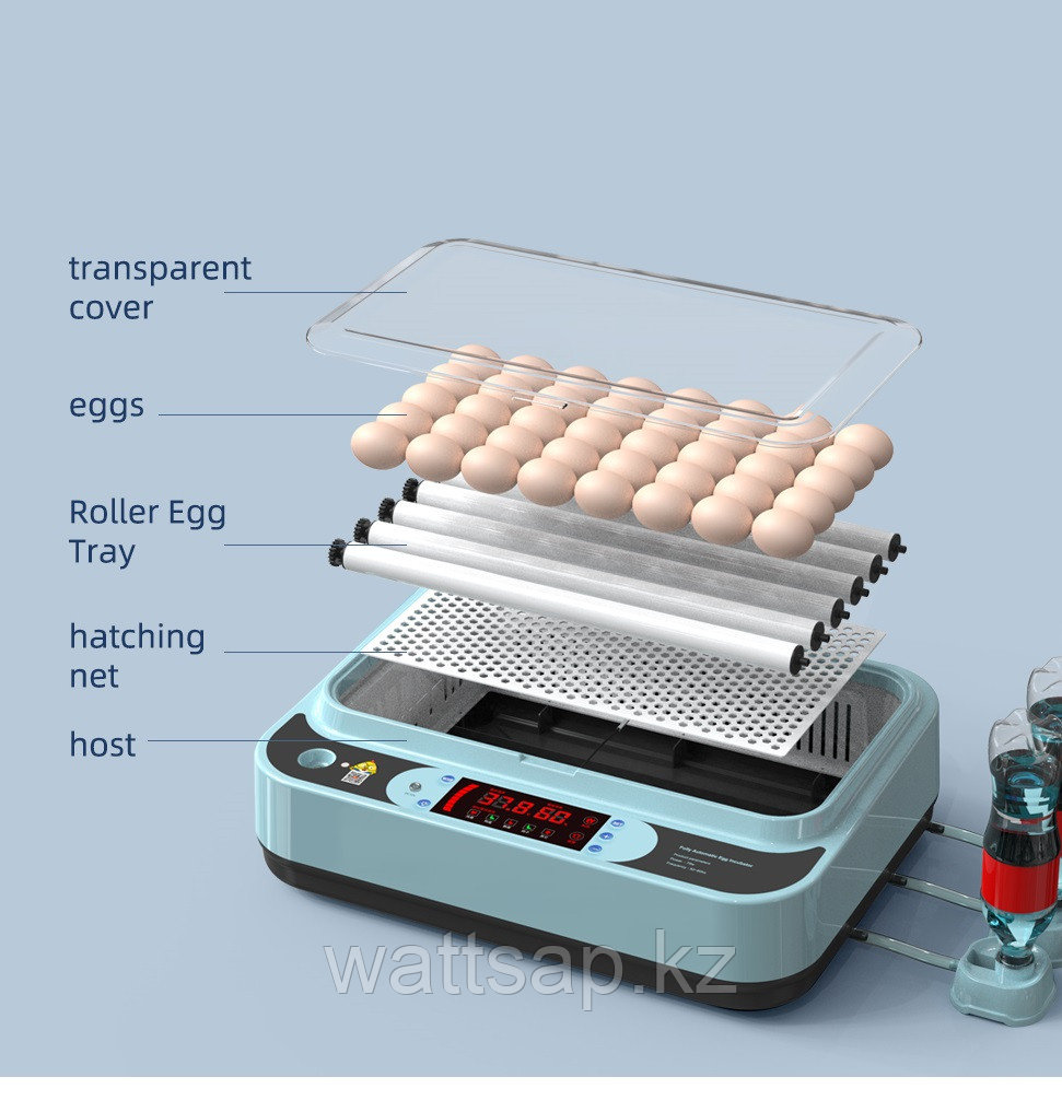 Инкубатор "Умница S-24B-1" на 24 яйца - фото 4 - id-p107545659