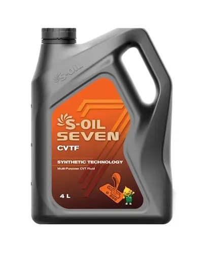 Масло трансмиссионное S-OIL 7 CVTF 4 л - фото 1 - id-p107536000