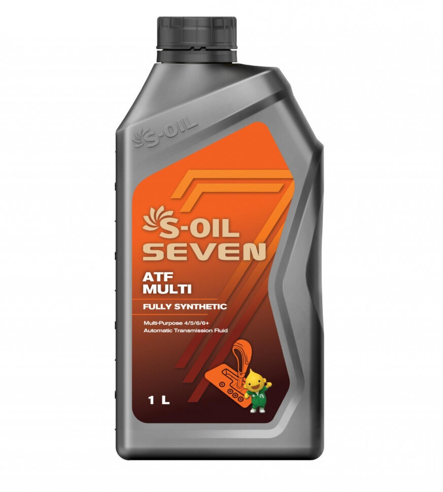 Масло трансмиссионное S-OIL 7 ATF MULTI 1 л - фото 1 - id-p107535989