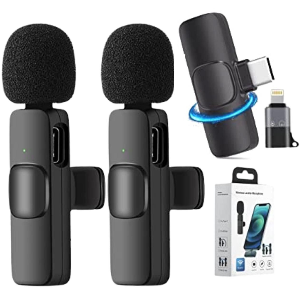 Микрофоны петлички беспроводные Wireless Microphon K9 2 шт - фото 1 - id-p107545795
